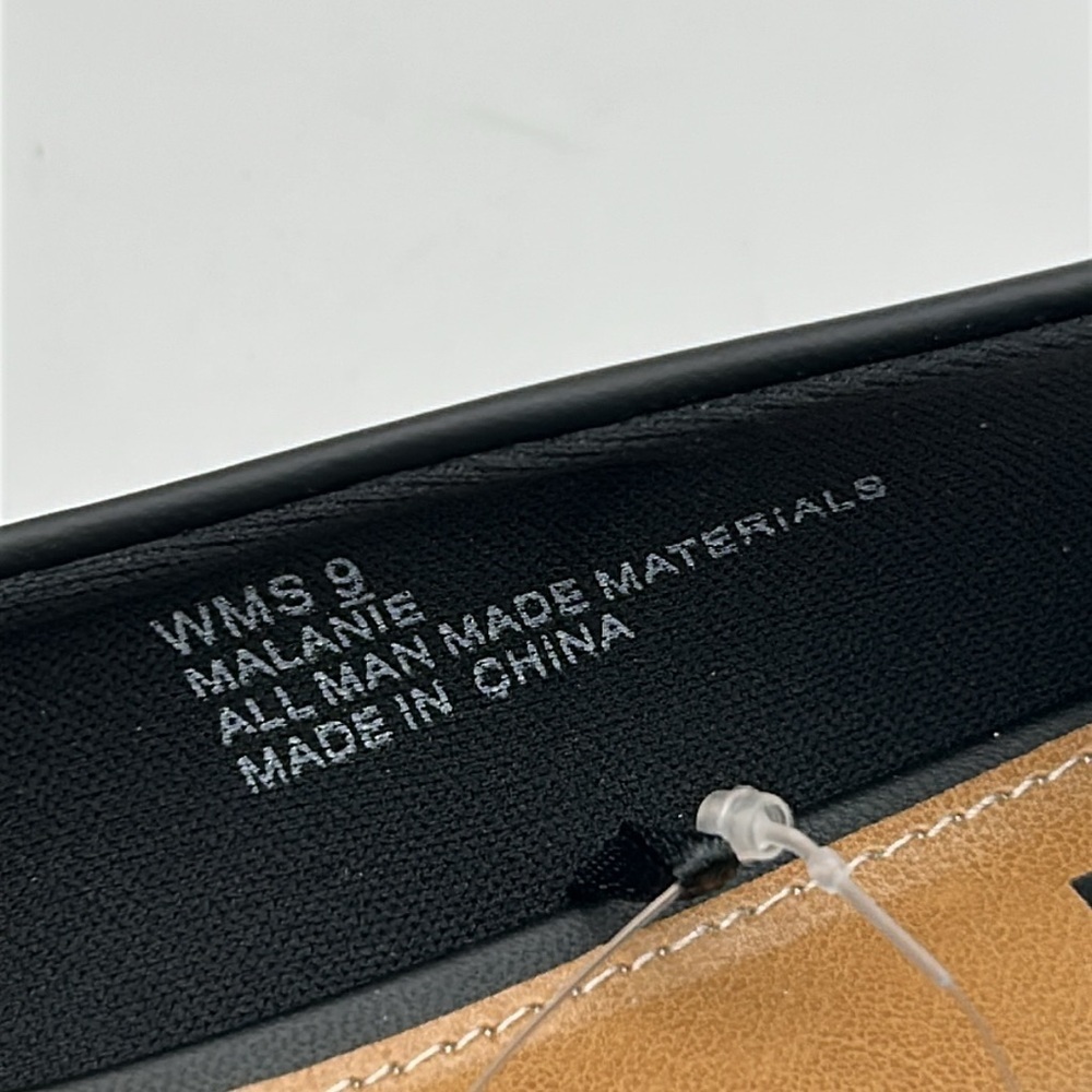 DV by Dolce Vita Malanie Black Toe Cap Ballet Flats | Size 9 | New With Box - Picture 10 of 13